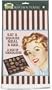 Fiddler's Elbow Ephemera Kitchen Towel Eat a Square Meal Daily--a Box of Chocolates