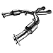 Kooks Custom Headers 11203360 GREEN Catted X-Pipe 3 in. Inlet x 3 in. Race Outlet Must Be Used w/Kooks Headers Stainless Steel GREEN Catted X-Pipe