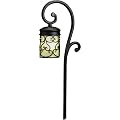 Almeria Textured Black Finish Outdoor Path Light