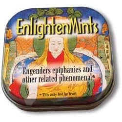 Buddha Enlightenmints Enlighten Mints Strong Peppermints in Tin