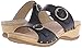 Dansko Women's Manda Slide Sandal, Black Full Grain, 38 EU/7.5-8 M US