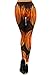 Women's Printed Leggings, Melted Wax, Regular