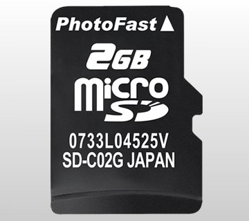 PhotoFast microSD 2GB 150倍速 PF-150EXMICRO2G画像2
