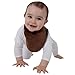 Mum 2 Mum Bandana Wonder Bib, 3 pack - Lime, Chocolate, Orange