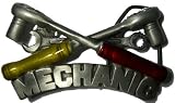 MECHANIC BELT BUCKLE + display stand