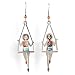 Trapeze Earrings Hypoallergenic stainless steel ear wire from the Artazia Collection #218 GE