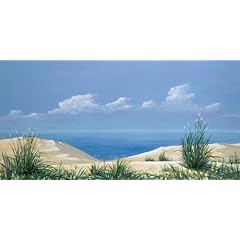 Kunstdruck Blue Horizon - Gr��e 100 x 50 cm