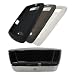 4 Pieces Combo of Black, White and Smoke Gray Silicone Skin Cover Case with Charging Pod for Blackberry 9530 9500 Storm Thunder