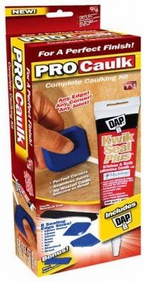 National Express PROCAULK-RET "As Seen On TV" Pro Caulk Tool (Includes 4 Caulking Tools &amp; Tube Of Dap Caulk)