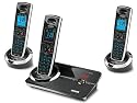 Uniden DECT3080-3 DECT 6.0 Expandable Ultra Slim 3-Handset Cordless Phone with Caller ID &amp; Answering Machine