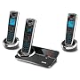 Uniden DECT3080-3 DECT 6.0 Expandable Ultra Slim 3-Handset Cordless Phone with Caller ID & Answering Machine