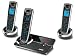Electronics : Uniden DECT3080-3 DECT 6.0 Expandable Ultra Slim 3-Handset Cordless Phone with Caller ID & Answering Machine