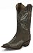 Women's JUSTIN BOOTS Cowboy Boots Distressed Chocolate Puma BRL106