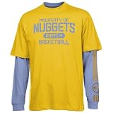 adidas Denver Nuggets Gold-Light Blue 3-In-1 T-shirt Combo Pack