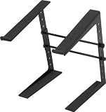 Musician's Gear Laptop Computer Stand Black Adj. Height