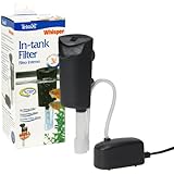 Tetra 25846 Whisper In-Tank Filter with BioScrubber, 1 to 3-Gallon
