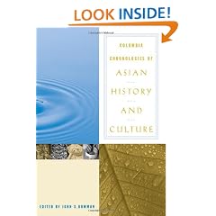 Columbia Chronologies of Asian History and Culture