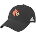 Adidas Louisville Cardinals Black Achiever Adjustable Hat