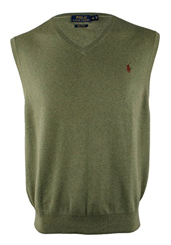 Polo Ralph Lauren Men's Big & Tall V-Neck Pima Vest