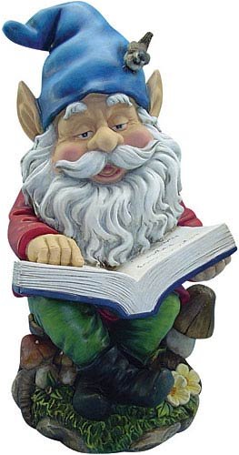 Reading Garden Gnome