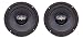 Skar Audio 300W 4 â„¦ Mid-Range Loudspeakers - 2 Speakers, 6.5