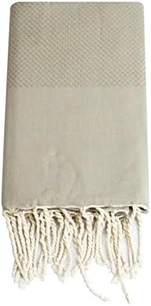 Fouta towel écru honeycomb bath towel sarong kikoy bath towel 70% pure linen 30% cotton