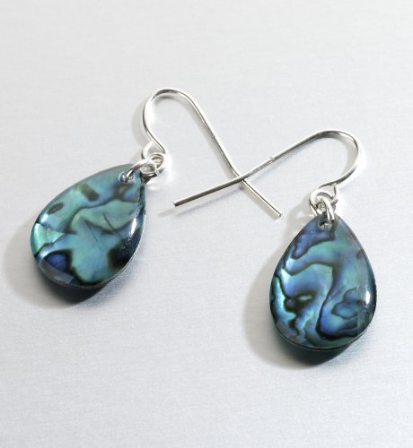 Abalone Teardrop Earrings