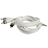 Ciscotech Creative Zen Vision M Av TV Audio / Video Cable Rca & 2 year "replace for new" warranty!!