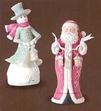 Pack of 4 Gina Freehill Santa Claus & Snowman Christmas Figure Message Boxes Pack of 4 Gina Freehill Santa Claus & Snowman Christmas Figure Message Boxes