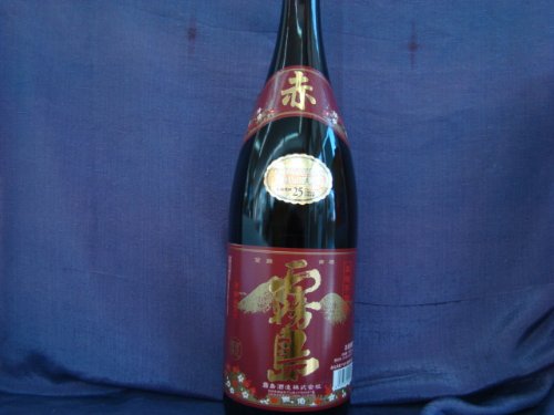 霧島酒造 赤霧島 芋焼酎 25度 1800ml