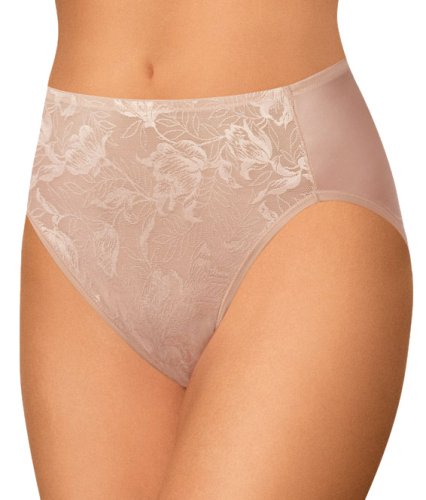 41DC Sh0LSL Vanity Fair Womens Body Lace Fantasy Hi Cut Panty #13182