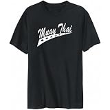 T-Shirt Mens Black  Muay Thai STAR  Sports