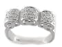 .46Ct. 14K. White Gold Diamond Anniversary Ring
