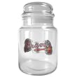 Atlanta Braves MLB 31oz Glass Candy Jar - Primary Logo
