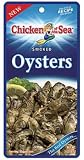 PREMIUM SMOKED OYSTERS, 12 pack of 3 oz pouches