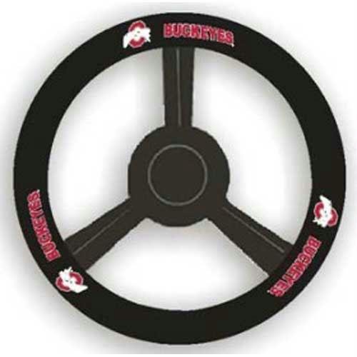 Ohio State Buckeyes NCAA Leather Steering Wheel Cover