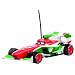 Dickie-Spielzeug 203089504 - Disney Cars 2 - RC Francesco, 2-Kanal Funkfernsteuerung, 27 oder 40 MHz, Ma�stab 1:24, 19 cm, blau/wei�/gr�n