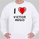 I Love Victor Hugo Sweatshirt