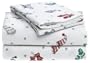 Pike Street Flannel Twin Sheet Set, Hats and Mittens