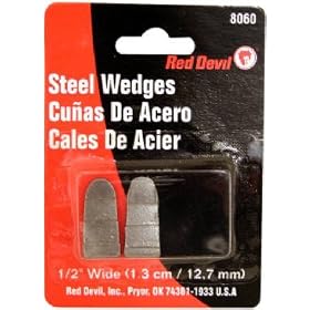 Red Devil #8060 2PK 1/2"Handle Wedge