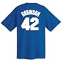 Jackie Robinson Brooklyn Dodgers Cooperstown Name and Number T-Shirt