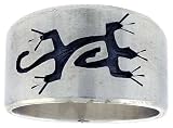 HOPI Design Sterling Silver Gecko Ring