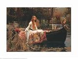 Lady of Shalott, 1888, Art Poster by John William Waterhouse, size 31.49