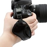 Delamax Profihandschlaufe für alle SLR- und DSLR-Kameras - Handschlaufe für Canon Nikon Olympus Pentax Sony