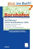 Buchf�hrung 1, DATEV-Kontenrahmen 2003, Lehrbuch, EURO