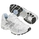 Asics Women's Gel-Kayano Walker V (White/Silver/Blue 7.5 B)