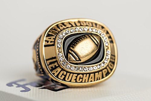Fantasy Football Championship Ring Trophy (Gold Plated)