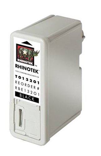 Rhinotek Compatible Cartridge for the Epson T013201 Black Stylus Color 480sx 480sxu 580
