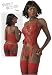 Mandy Mystery line Strapshemd Set rot S-L