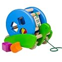 Snail Sort Roller Pull Toy